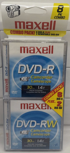 Maxell dvd 2 rw - maxell, 6