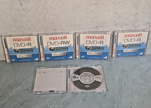 Lot maxell mini - *5*, dvd-r