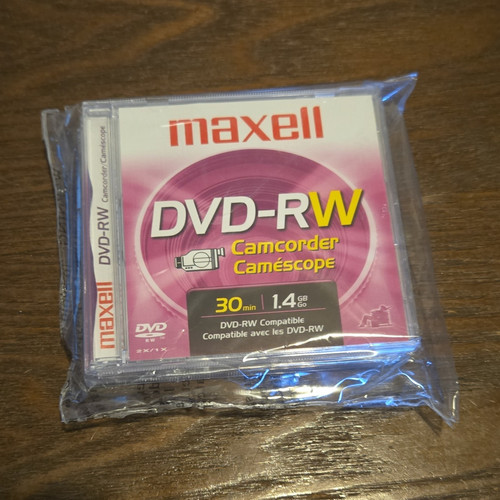 Maxell dvd camcorder - camcorder, disc