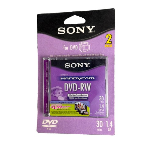 New sony handycam dvd - handycam, dvd-rw