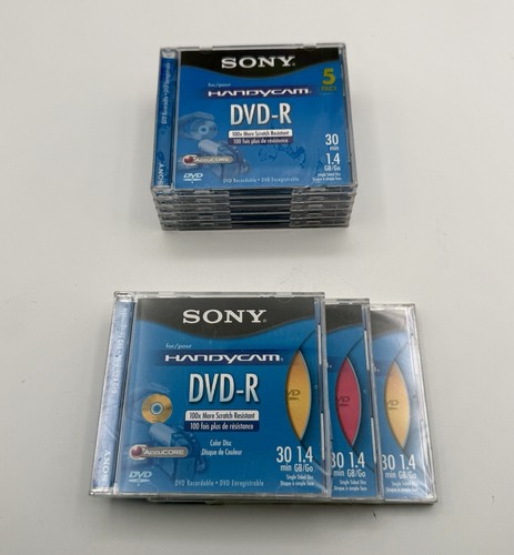 Sony handycam dvd pack 30 - handycam,