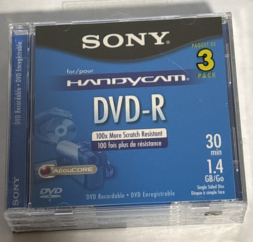 Sony handycam dvd - dvd-rw, 3