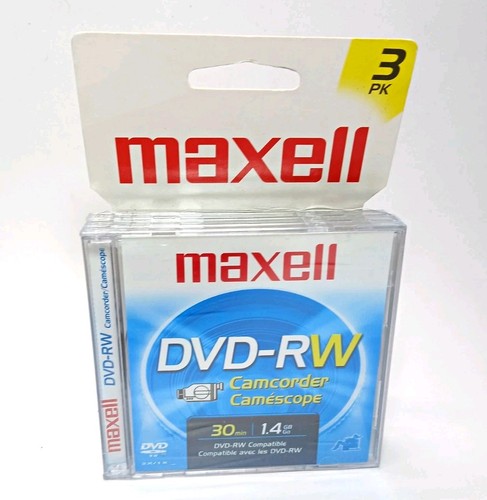 New maxell dvd camcorder - maxell, dvd-rw