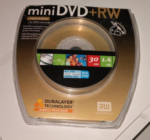 Memorex mini dvd - dvd-rw, pack