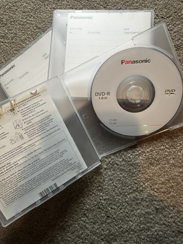 Panasonic dvd minute - dvd-rw, 1.4