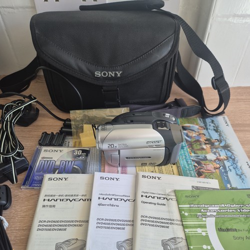 Sony dcr dvd602e handycam dvd - sony,