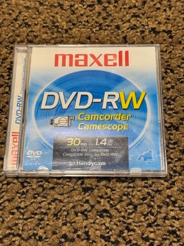 Maxell dvd camcorder disc - dvd-rw,